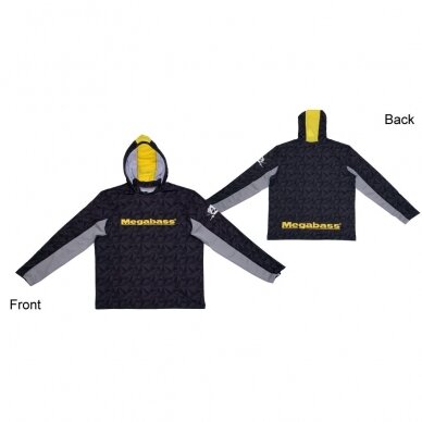 GAME HOODIE BLACK