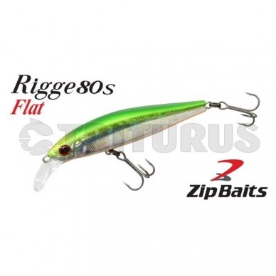 ZipBaits Rigge Flat 80S