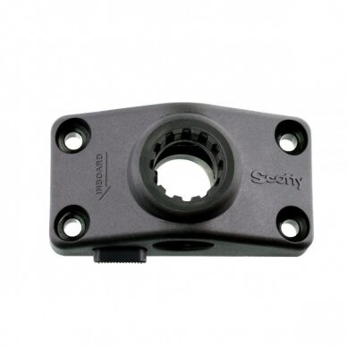 Scotty 241L Side/Deck Mounting Bracket, Locking, Black 1