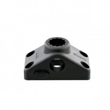 Scotty 241L Side/Deck Mounting Bracket, Locking, Black