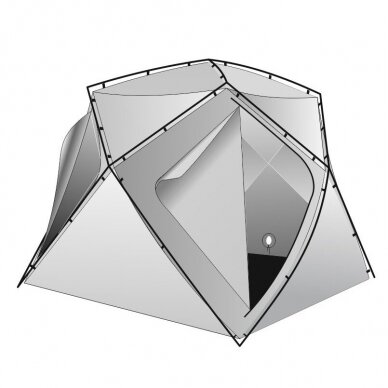 Indoor awning light winter LOTUS Cube